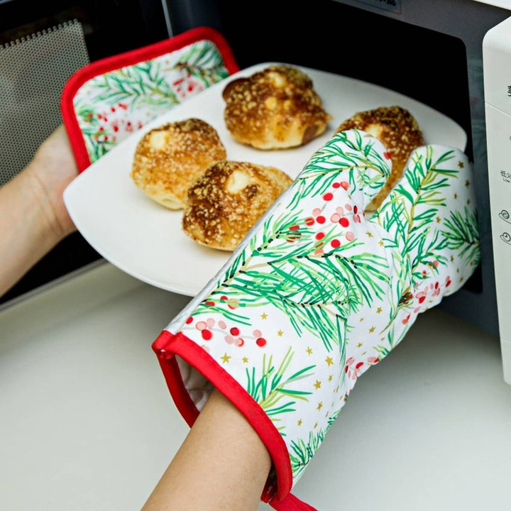 CHRISTMAS SERIES BAKING ANTI-SCALDING GLOVES_CWMM1460