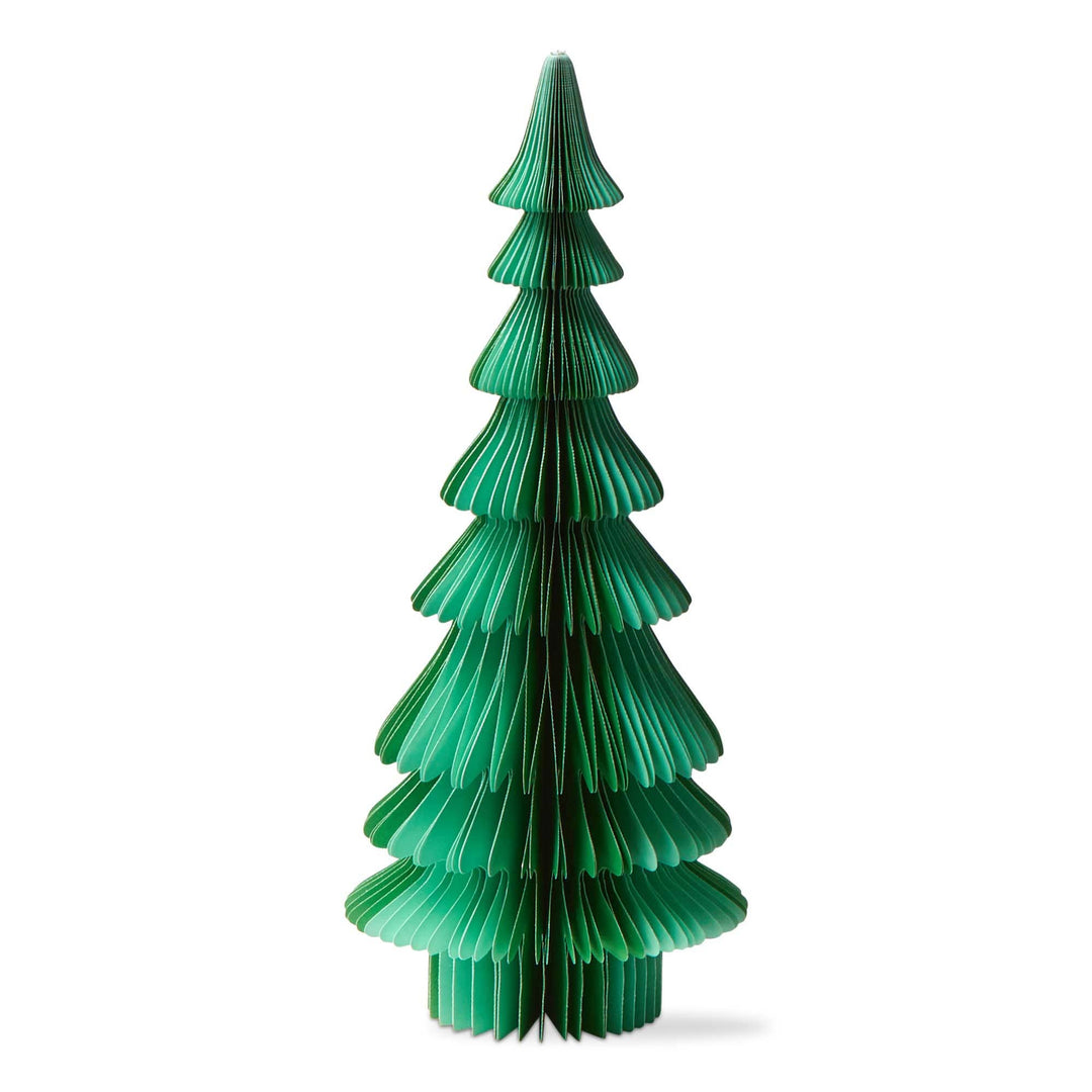 Evergreen Paper Tree Decor Small Green Christmas