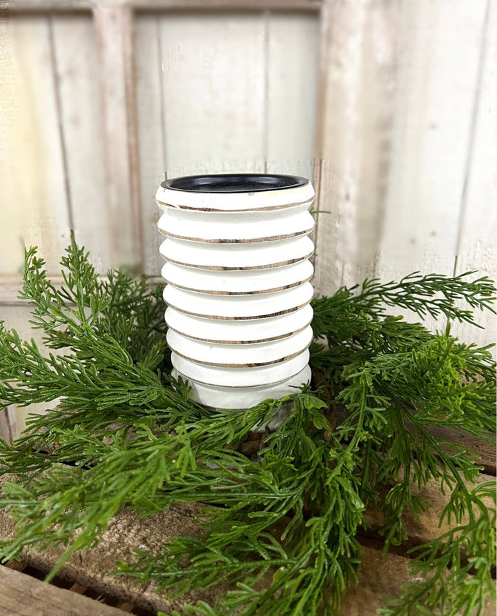 Evergreen Cedar 4.5in Candle Ring