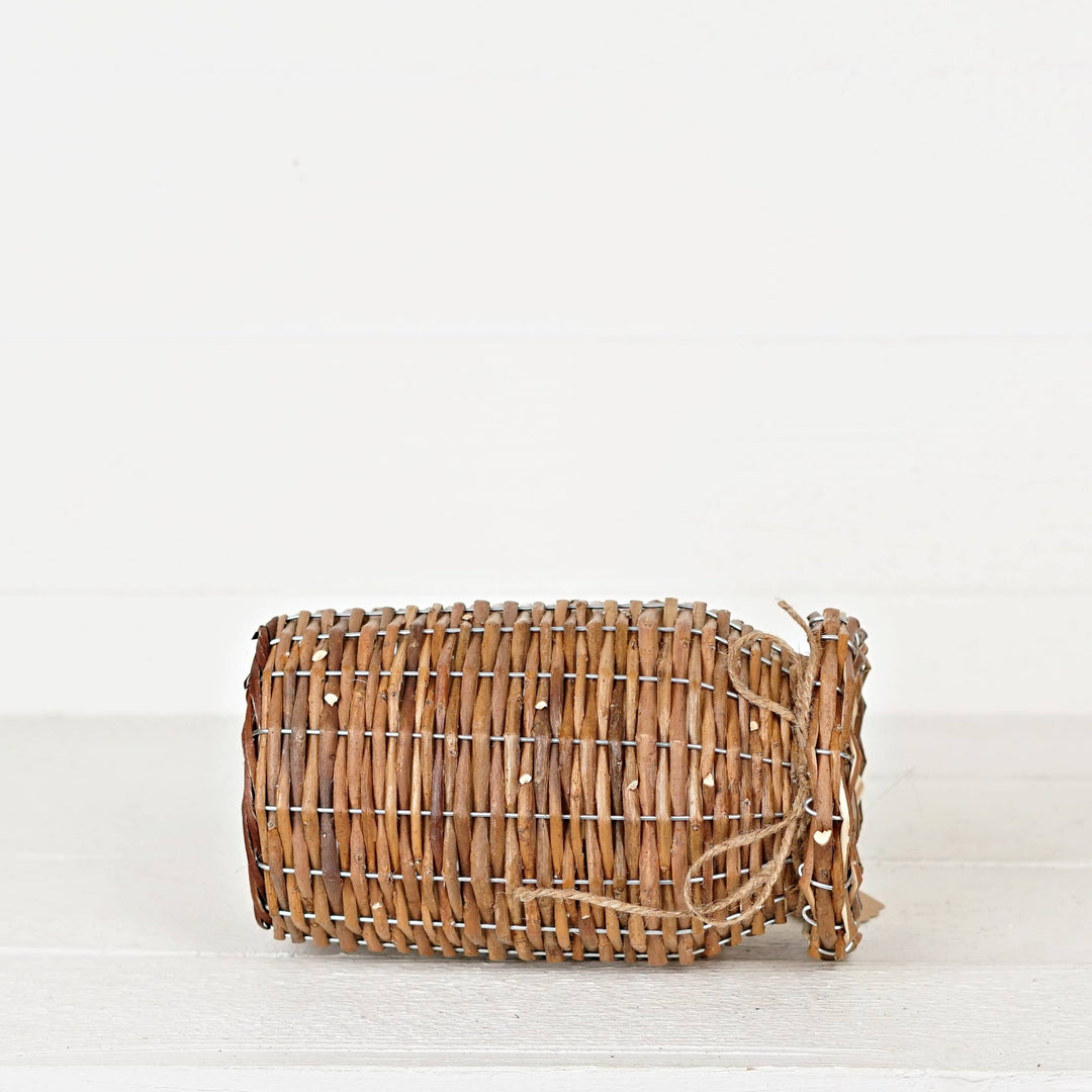 570367- Milk Bucket Willow Basket-Brown-10Hx6D-