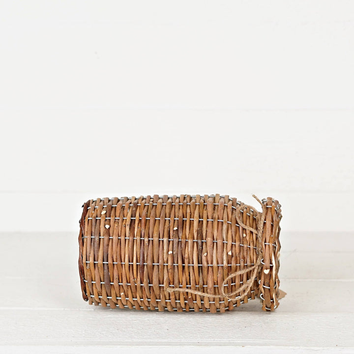 570367- Milk Bucket Willow Basket-Brown-10Hx6D-