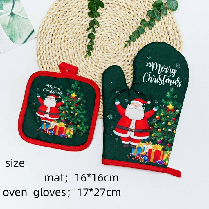 CHRISTMAS SERIES BAKING ANTI-SCALDING GLOVES_CWMM1460