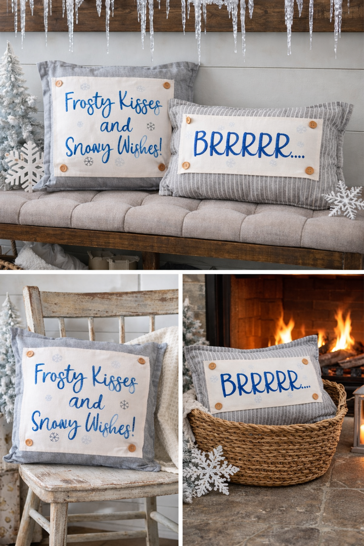 PILLOW ONLY: Charcoal Square CHARCOAL PILLOW