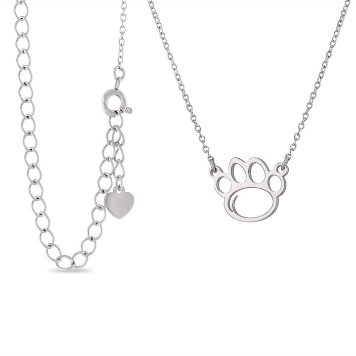 Penn State Paw Cutout Necklace