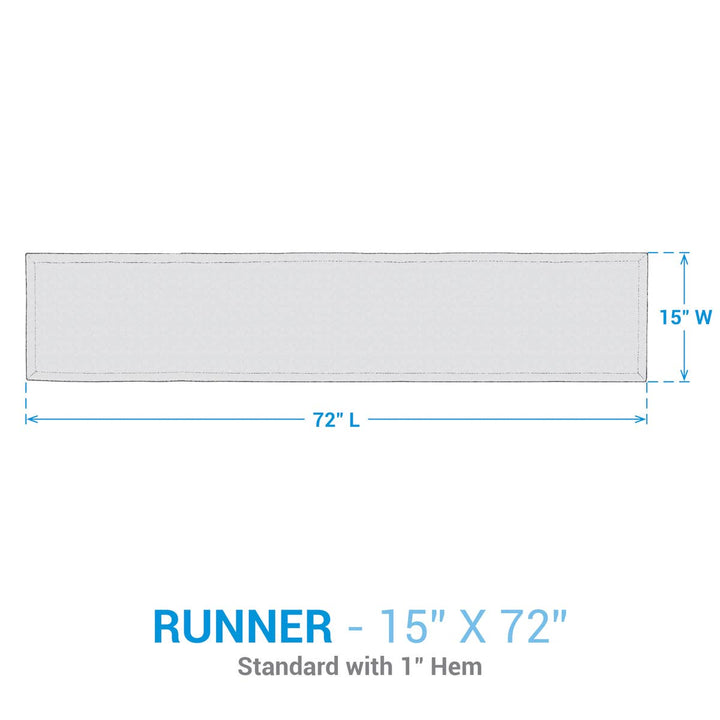 Bloomington Print Table Runner 72"L