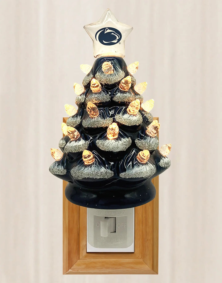 6.5" Penn State Xmas Tree Nite Lite