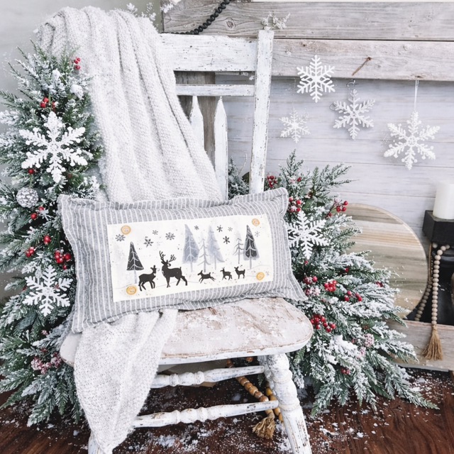 PANEL ONLY: Winter Wonderland DEER