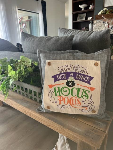 SQUARE PANEL ONLY: Fall Halloween Witch HOCUS POCUS