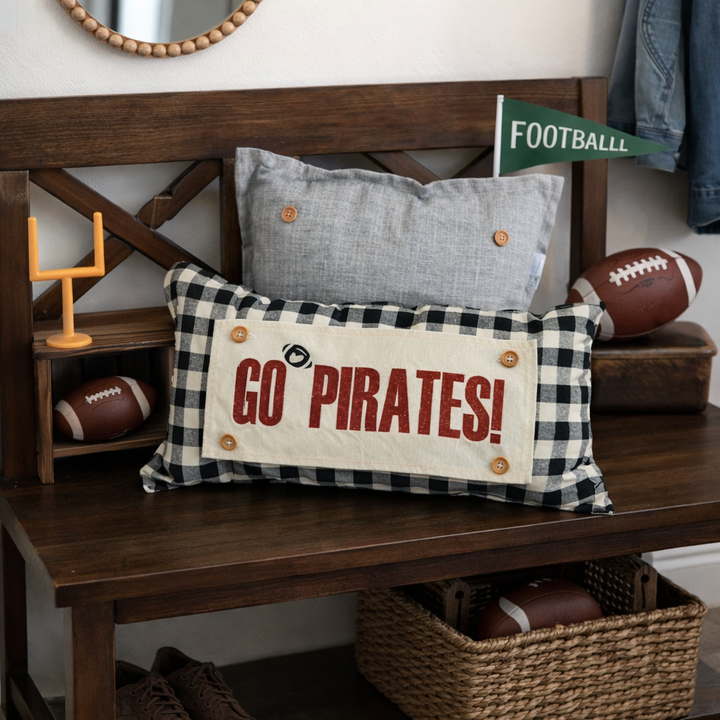 BUFFALO CHECK: GINGHAM PILLOW ONLY (with insert)