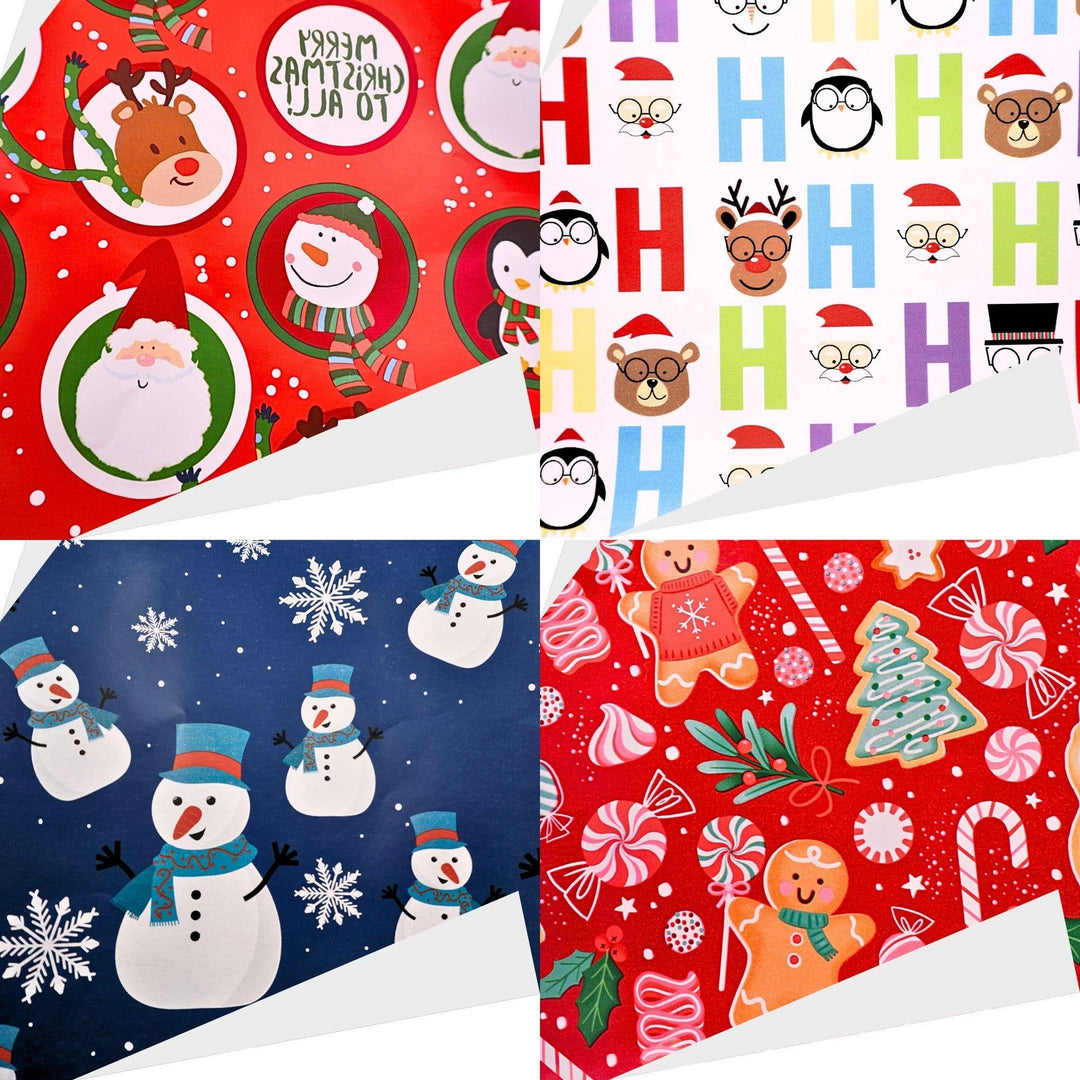 Christmas Wrapping Paper Roll 70cm x 3m – 48 Rolls/PDQ