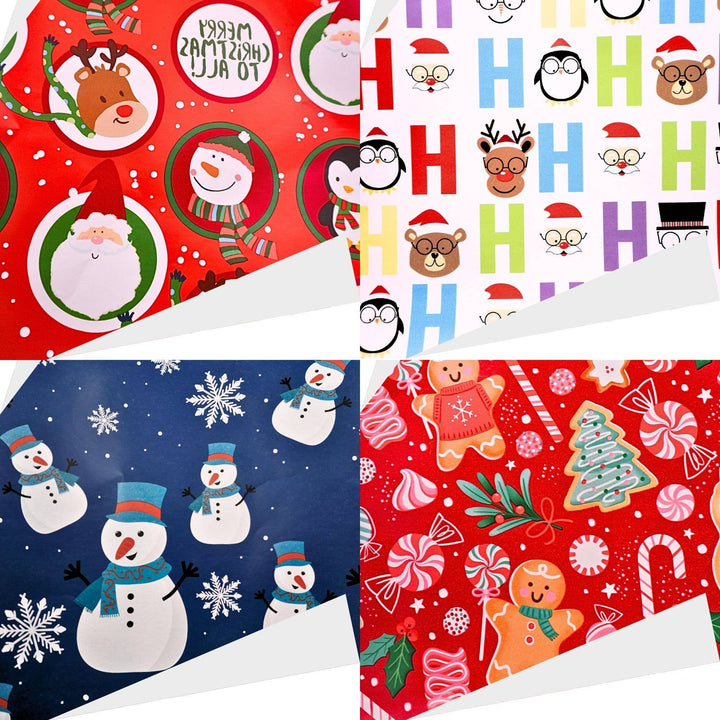 Christmas Wrapping Paper Roll 70cm x 3m – 48 Rolls/PDQ