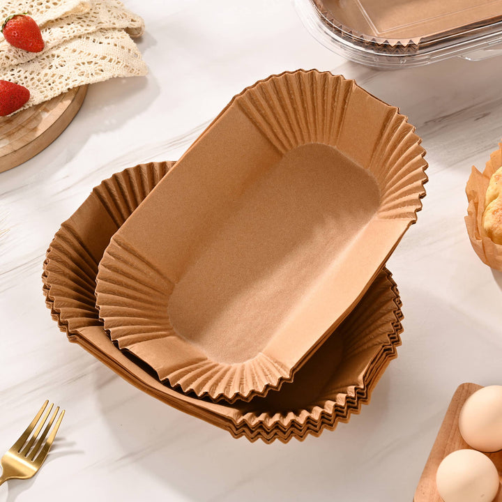 Fox Run Parchment Paper 9" x 5" Loaf Pan Liners, Set of 100