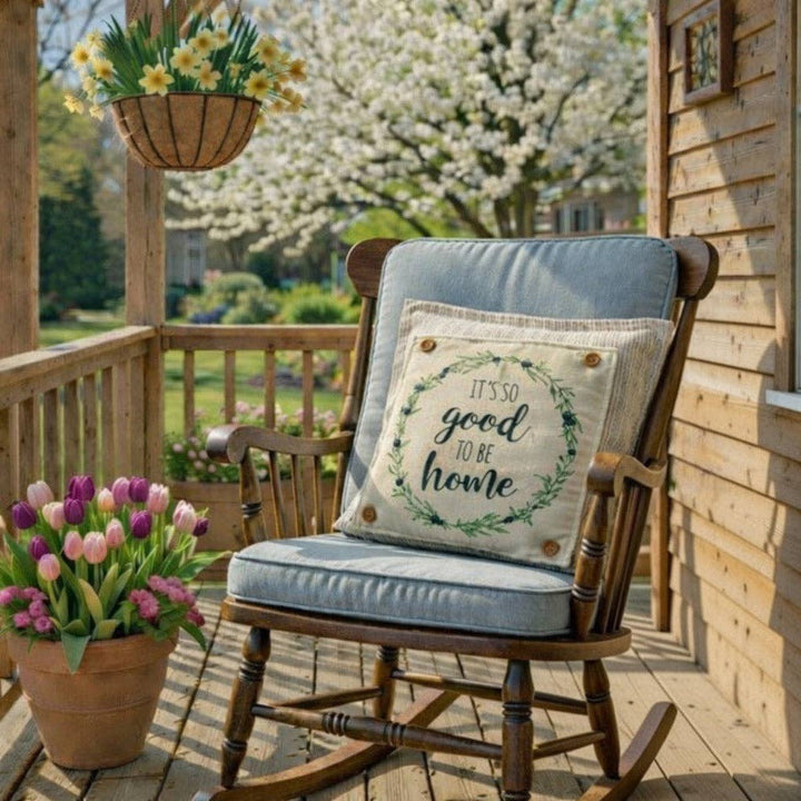 PANEL ONLY: SQUARE Entry, Garden, Between Holidays, House Warming, Host, Mother&
