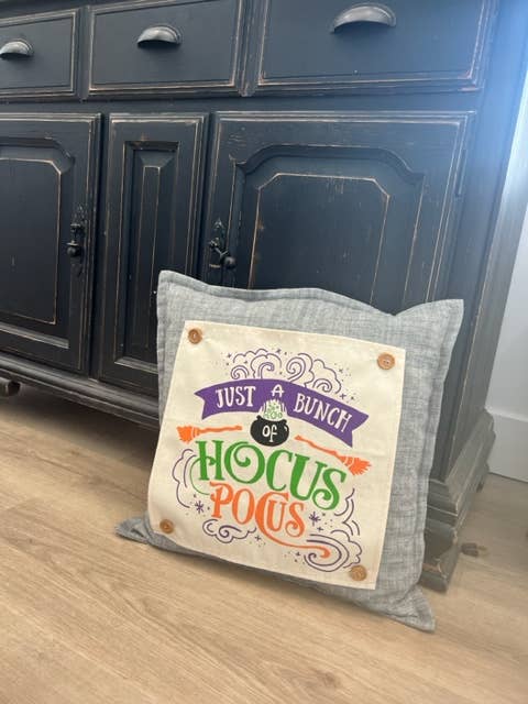SQUARE PANEL ONLY: Fall Halloween Witch HOCUS POCUS