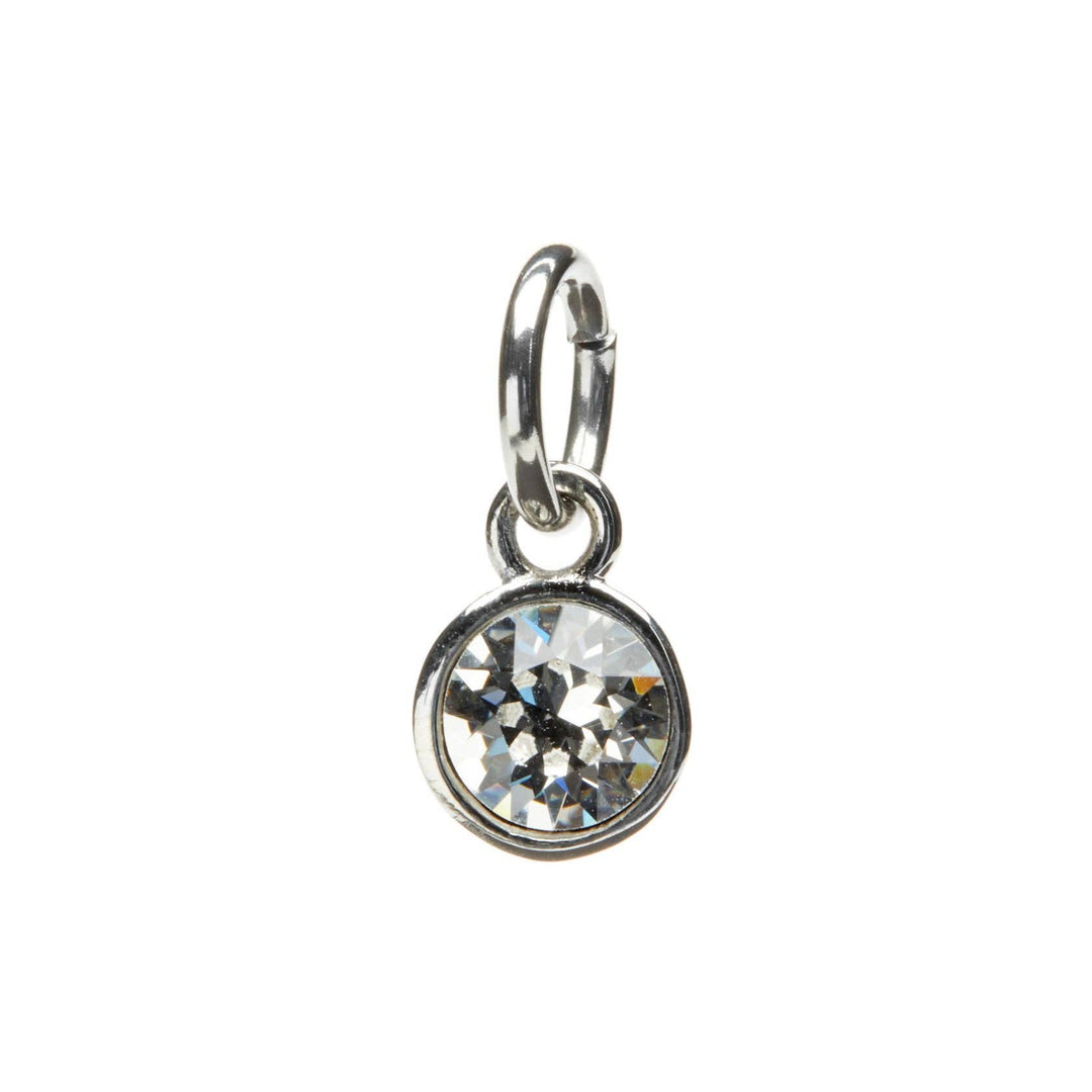 Penn State Navy Paw Crystal Necklace