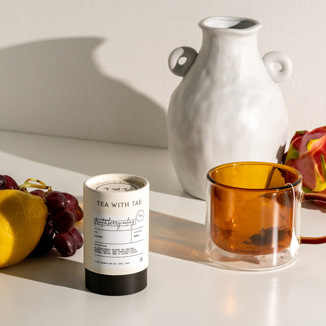 Fruit &amp; Berry Oolong Mini Tea Tube Gift (5 tea bags)