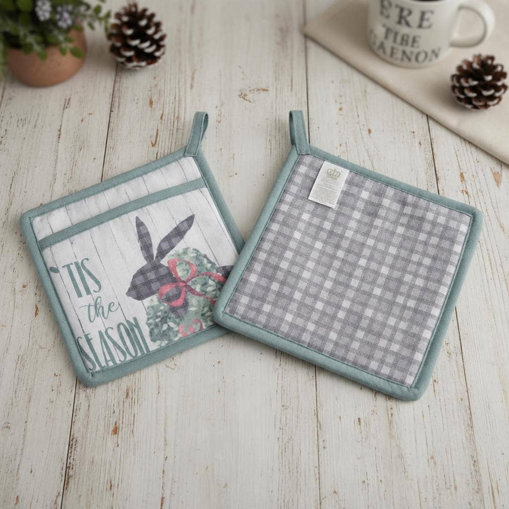 "Cozy Christmas" Holiday-Themed Pocket Mitt