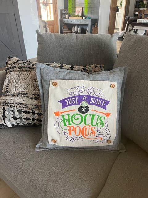 SQUARE PANEL ONLY: Fall Halloween Witch HOCUS POCUS