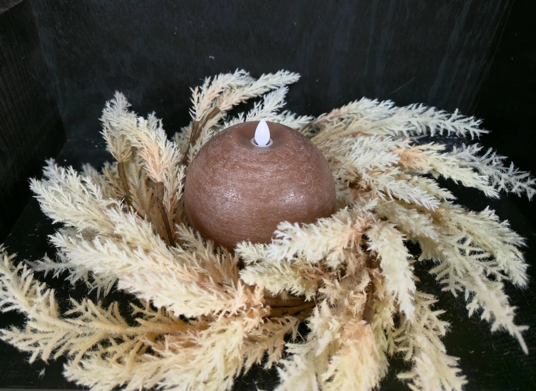 Vanilla Plume 6.5in Candle Ring