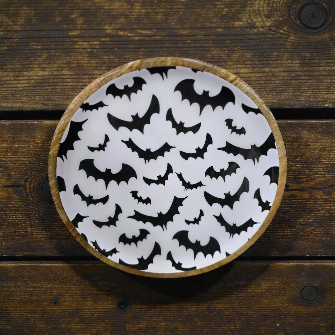 Flying Bat Platter 10in