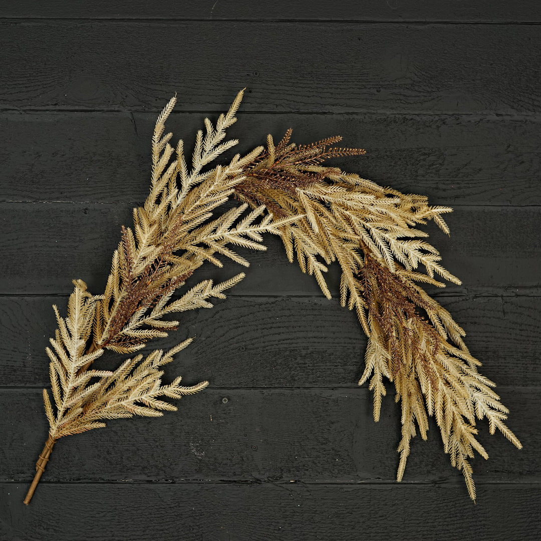 511281- 4ft Garland-Beige Brown Soft Touch Norfolk Pine