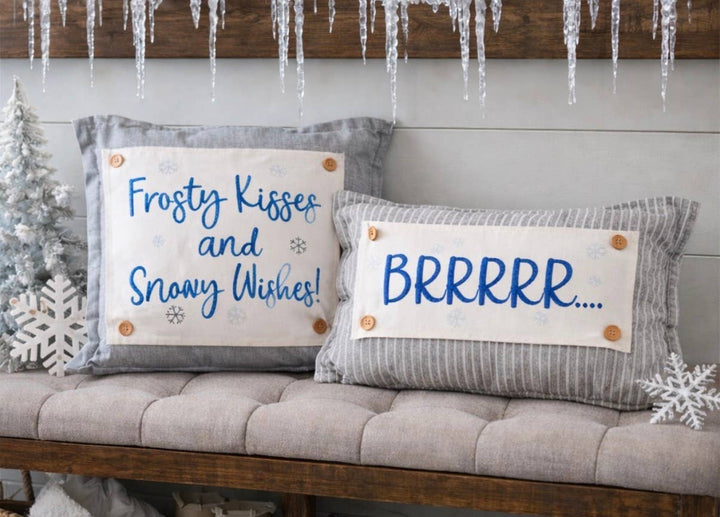 PILLOW ONLY: Charcoal Square CHARCOAL PILLOW