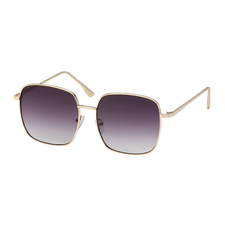 1300-NEW- Jade- Fancy Metal Square Sunglasses