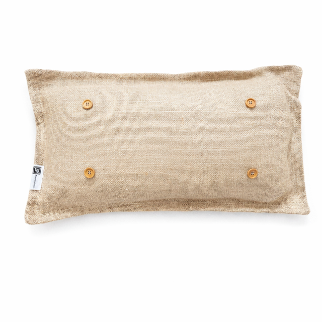 BURLAP: PILLOW ONLY (with insert)