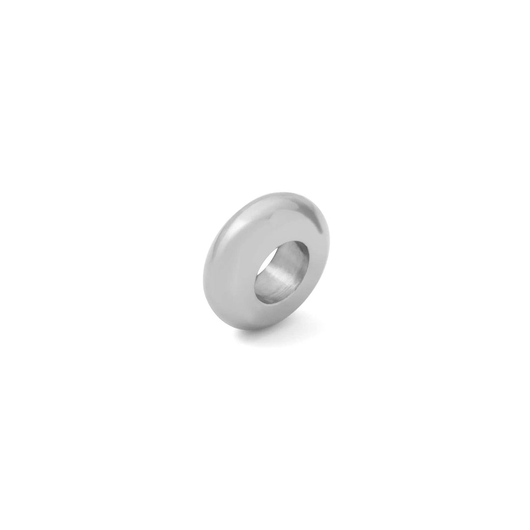 18K Gold PVD Stainless Steel Rounded Spacer Bead