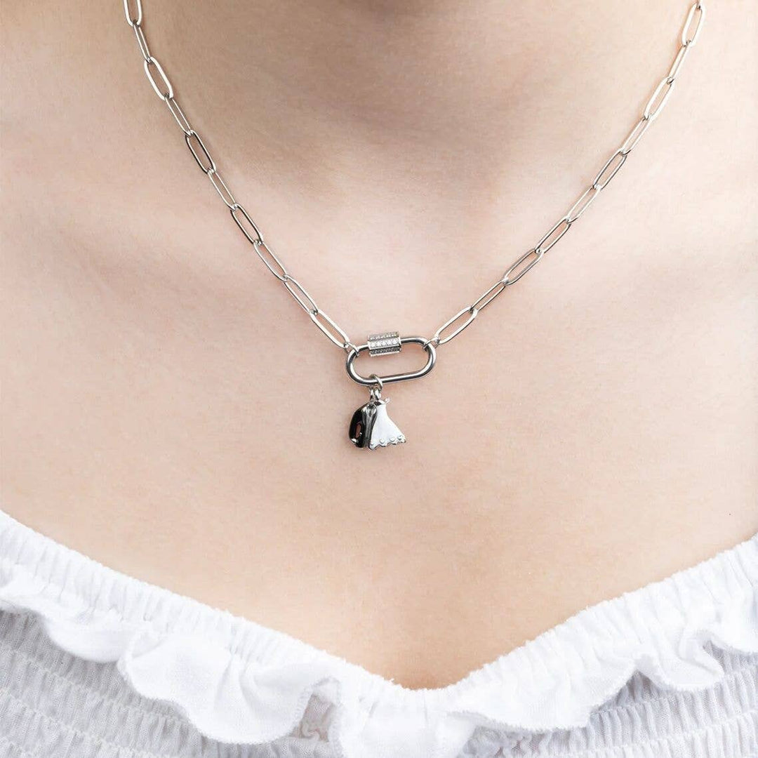 18K Gold PVD Stainless Steel Bride and Groom Charm