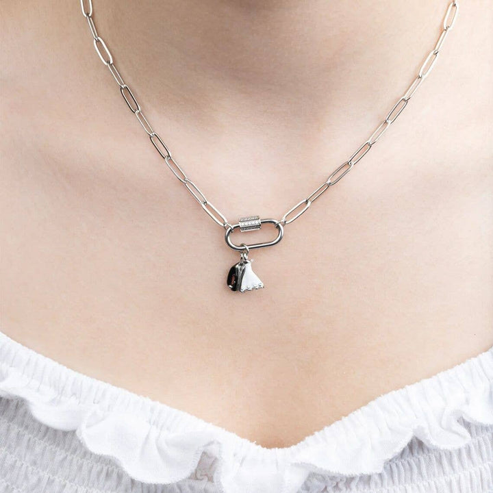 18K Gold PVD Stainless Steel Bride and Groom Charm