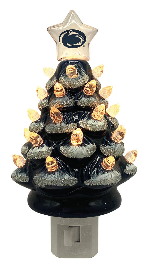 6.5" Penn State Xmas Tree Nite Lite