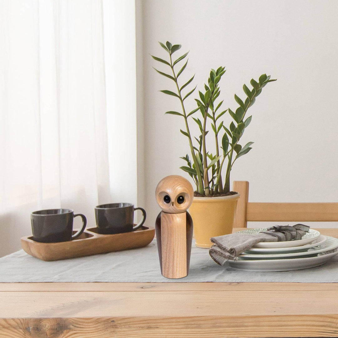 Rock &amp; Branch® Owl Refillable Pepper Mill
