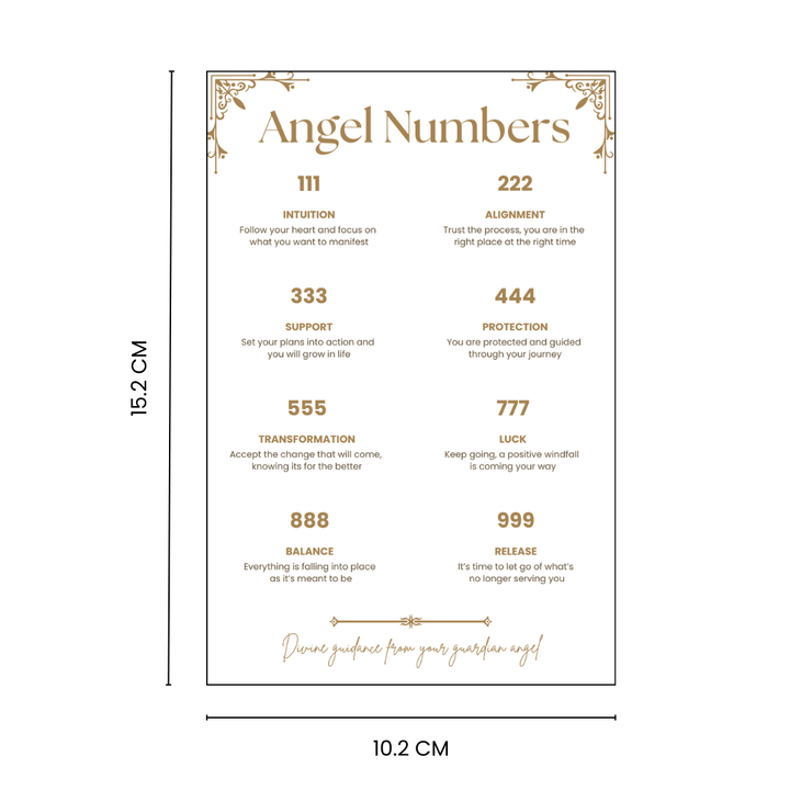Angel Number Card / CRD0002