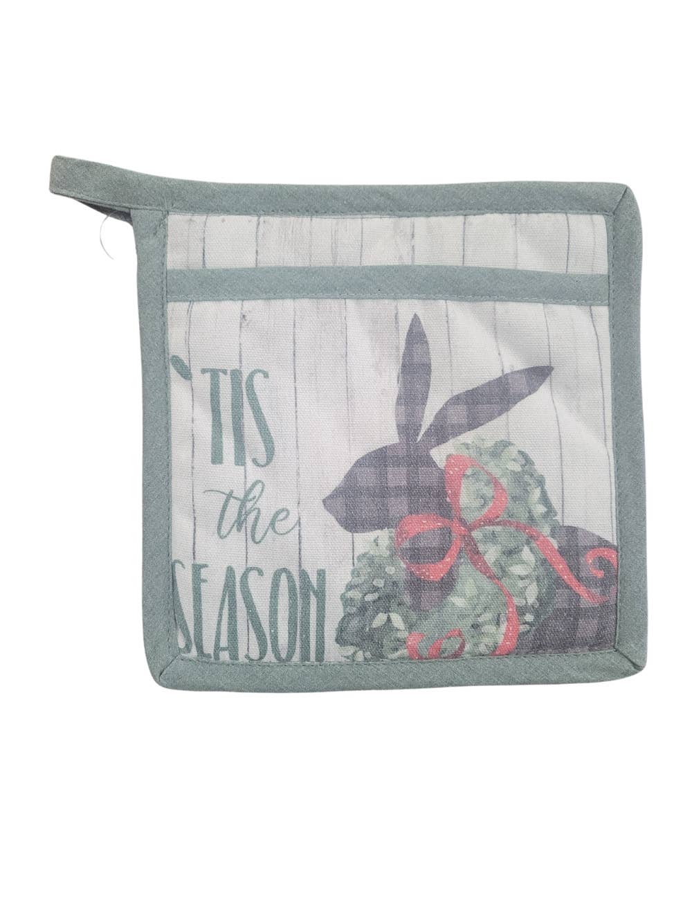 "Cozy Christmas" Holiday-Themed Pocket Mitt