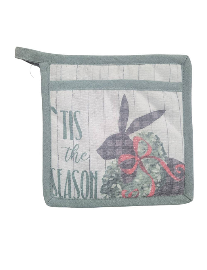 "Cozy Christmas" Holiday-Themed Pocket Mitt