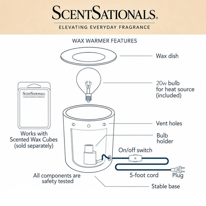 Hocus Pocus Fragrance &amp; Wax Electric Warmer