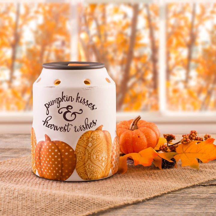 Pumpkin Wishes Fragrance &amp; Wax Electric Warmer