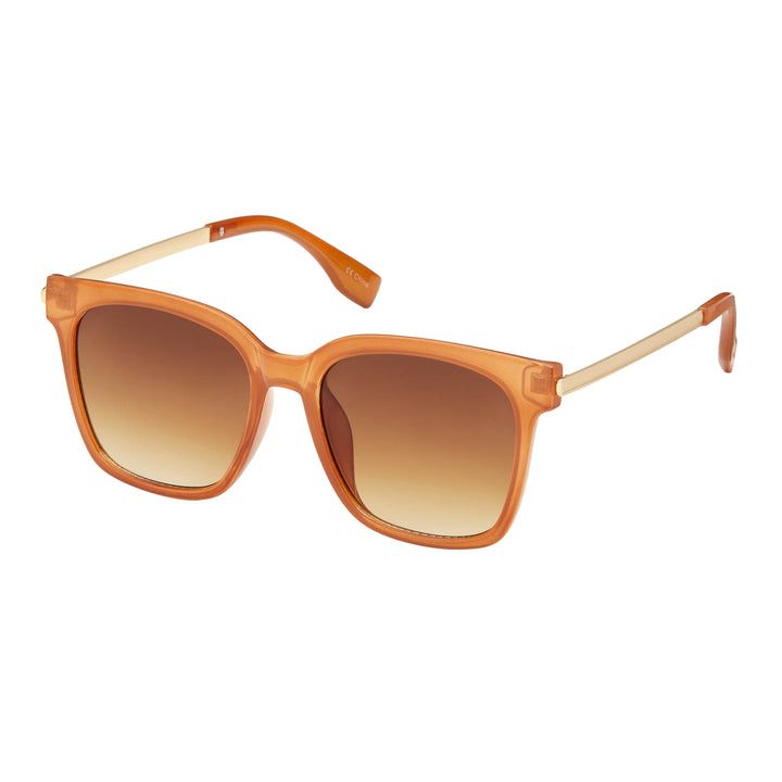 1346 - Jade -Elevated Square Sunglasses -