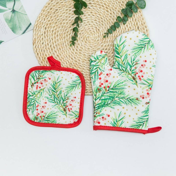 CHRISTMAS SERIES BAKING ANTI-SCALDING GLOVES_CWMM1460