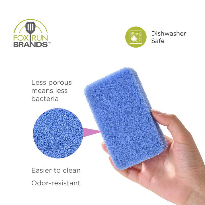 Fox Run Silicone Dish Scrubbers, Set of 6,Safe for Non-Stick