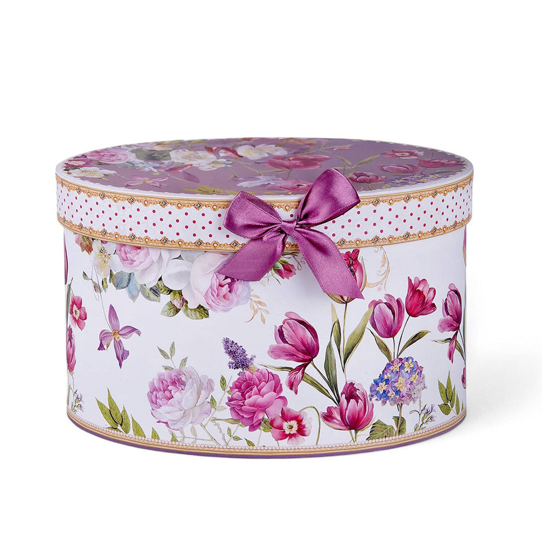 Tulips Porcelain Teapot in Gift Box