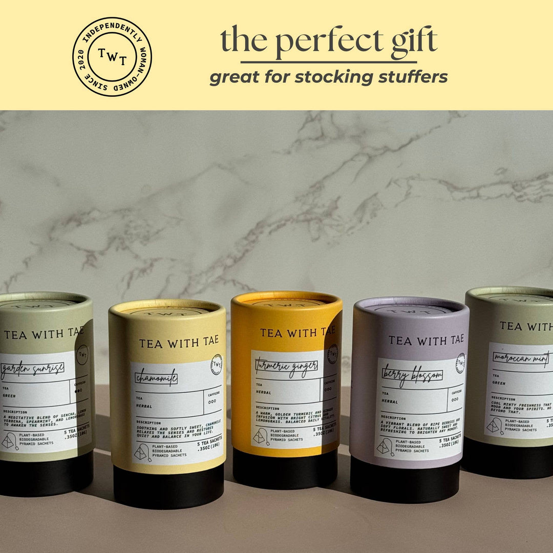 Chamomile Mini Tea Tube Gift (5 tea bags)