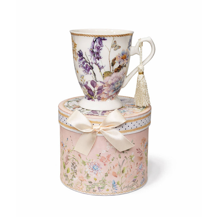 Wildflower Meadow Porcelain Mug in Gift Box