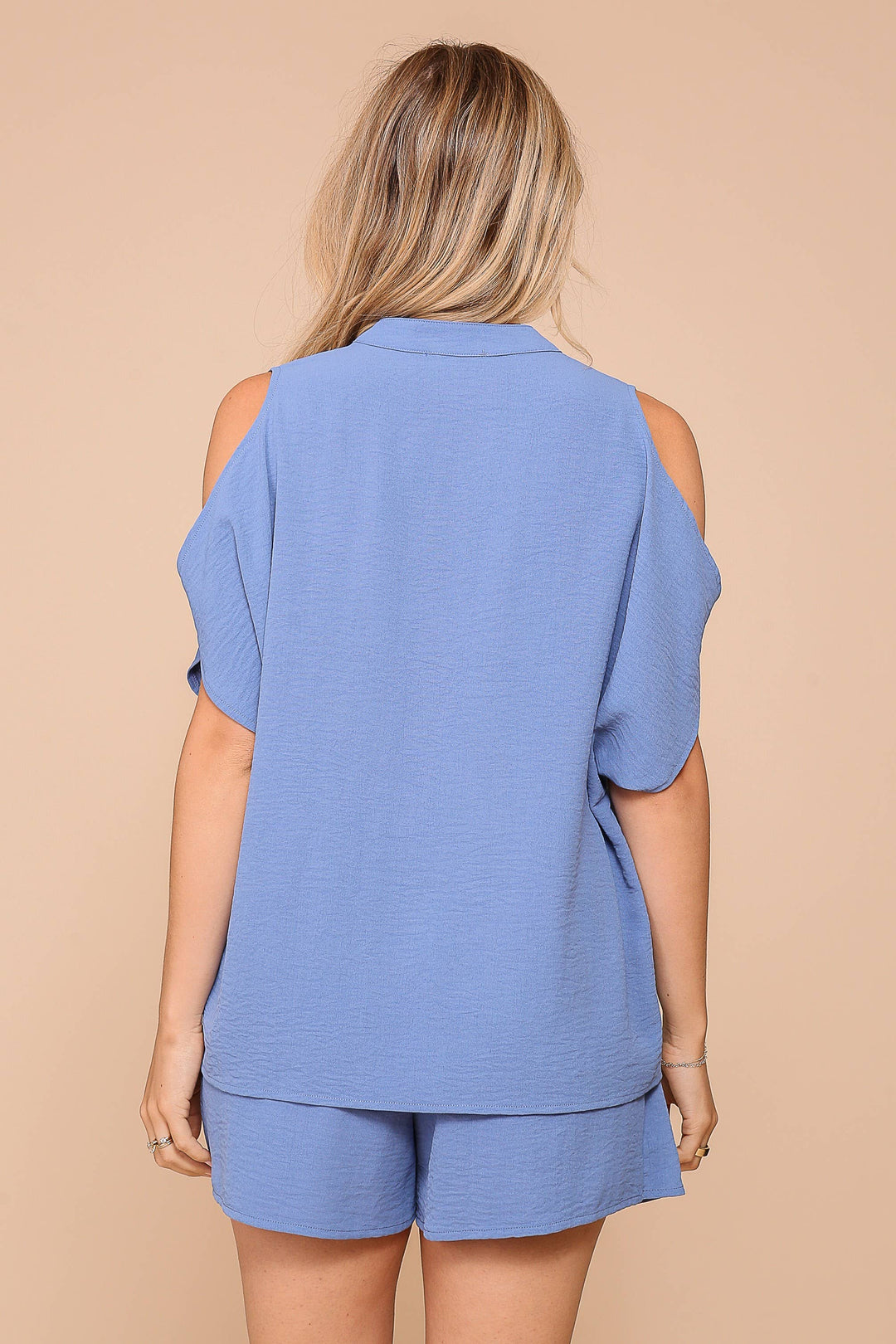 Breezy Airflow Cold Shoulder Tunic