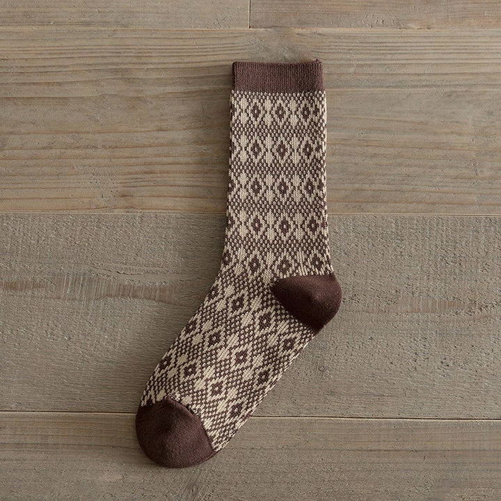 AUTUMN AND WINTER FASHION WARM MID-CALF SOCKS_CWMS1118