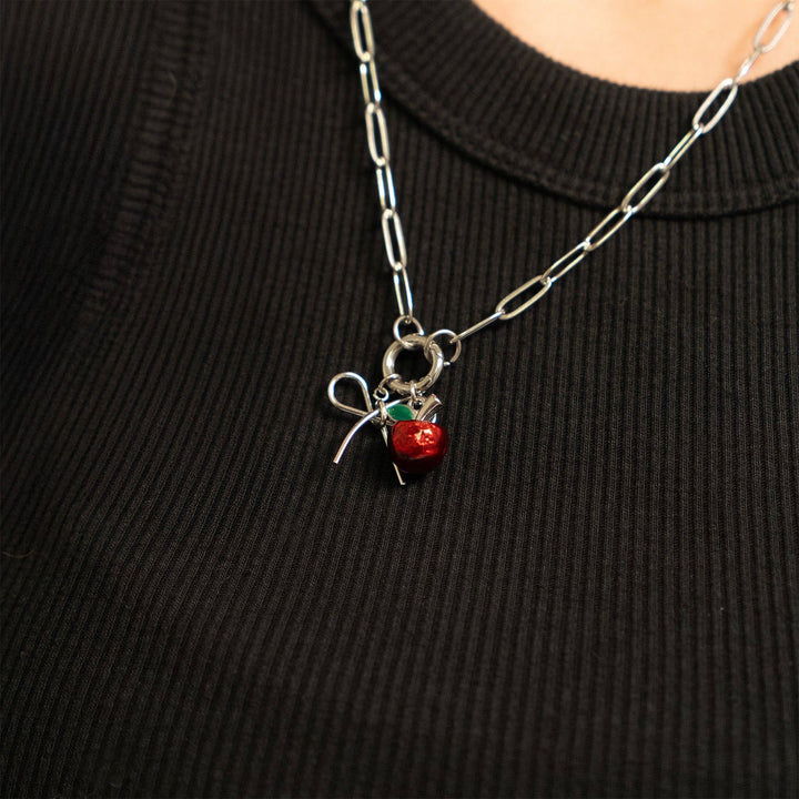 18K Gold Stainless Steel Apple Fruit Charm