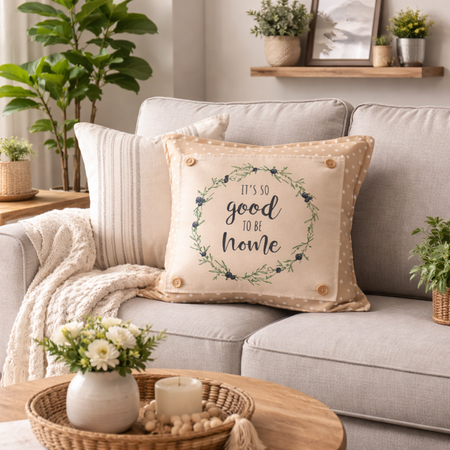 PANEL ONLY: SQUARE Entry, Garden, Between Holidays, House Warming, Host, Mother&