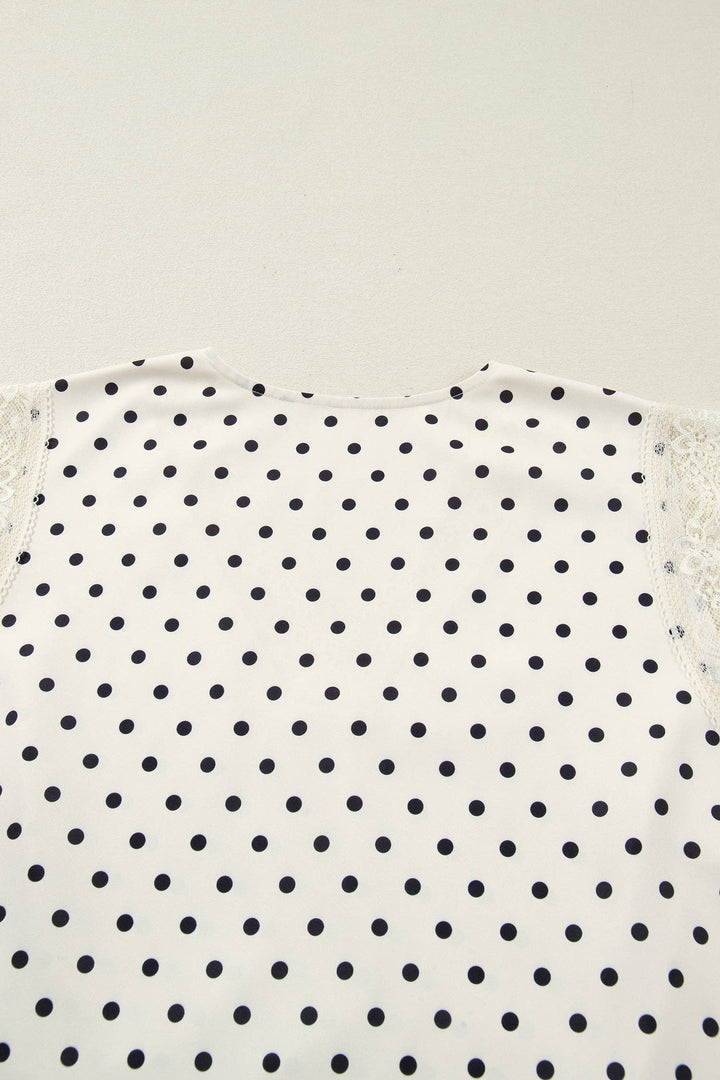Alina Lace Trim Sleeveless PLUS Top