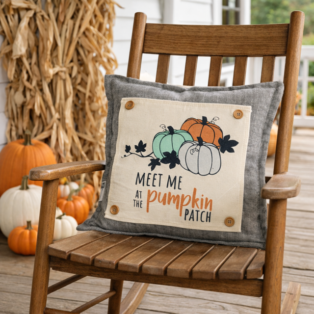 SQUARE PANEL ONLY: Fall Meet Me at the PUMPKIN PATCH